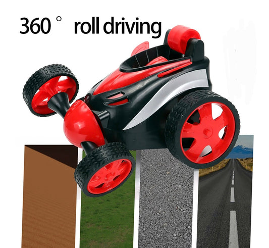 360° Spin RC Stunt Car for Kids – Ultimate All-Terrain Outdoor Fun