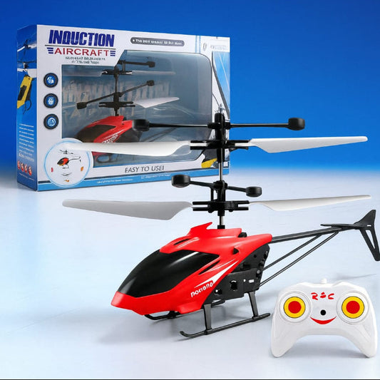 Hand-Controlled Flying Helicopter Toy – USB Rechargeable, Infrared Sensor